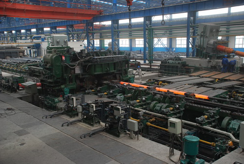 郴州无缝钢管厂家生产线